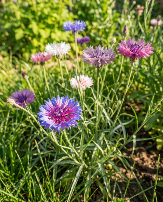 Centáurea Mista (Centaurea cyanus) – sementes biológicas de flor anual da SeedsChoice