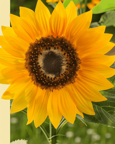 Dwarf Sunflower Sunspot seeds (Helianthus annuus) – organic annual flower