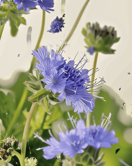 Sementes de Phacelia Orgânica Phacelia Tanacetifolia Flores Anuais