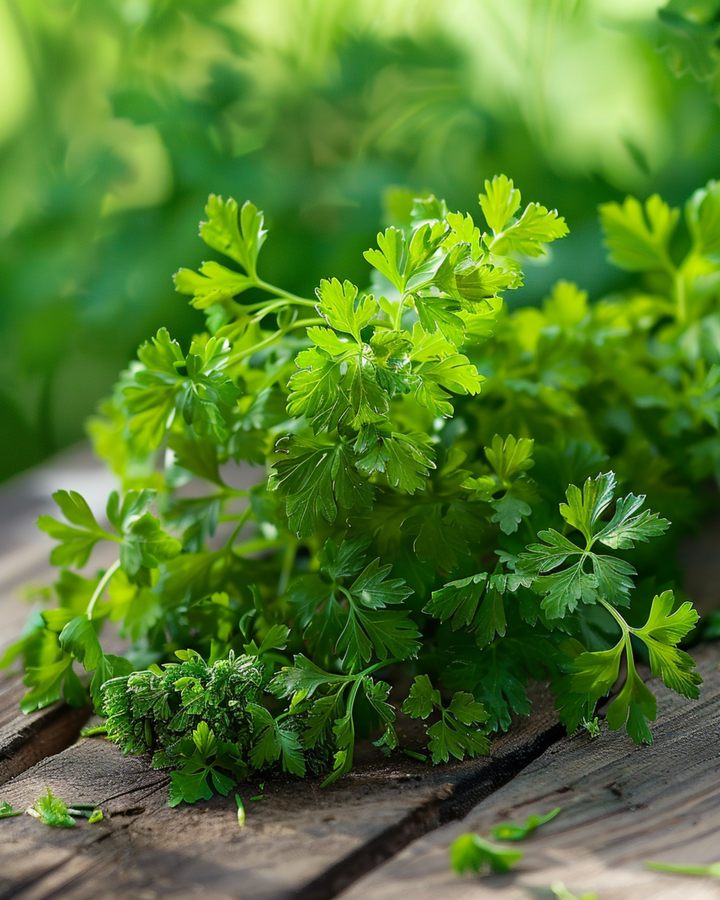 Sementes de cerefólio Fine Curled (Anthriscus cerefolium) – erva aromática anual biológica