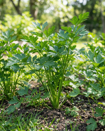 Perejil Gigante D'italia (Petroselinum crispum) – semillas bienales ecológicas de SeedsChoice