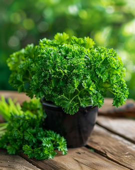 Parsley Moss Curled Seeds Organic Petroselinum Crispum Annual Herb