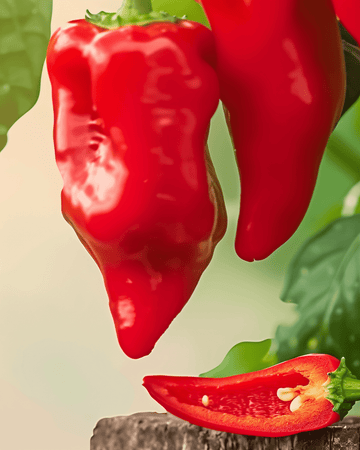 Sementes biológicas de pimento doce Piquillo (Capsicum annuum) – legume anual