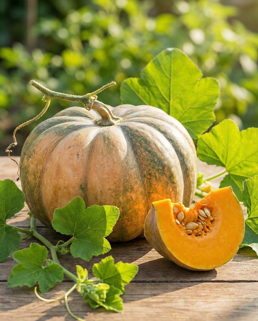 Calabaza Musquée De Provence (Cucurbita moschata) – semillas de verdura anual orgánica de SeedsChoice