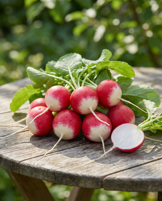 Rabanete Sparkler 2 (Raphanus sativus) – sementes biológicas de hortícola anual da SeedsChoice