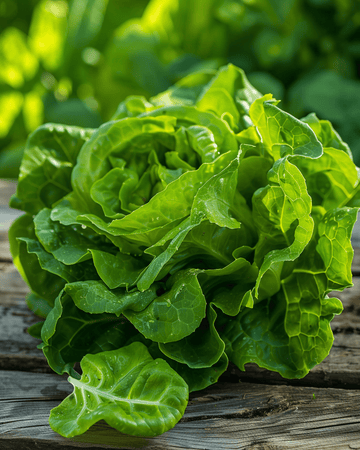 Sementes de alface May Queen (Lactuca sativa) – legume anual biológico