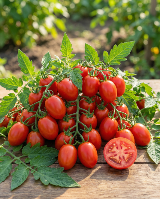 Tomate Principe Borghese (Solanum lycopersicum) – sementes biológicas de hortaliça anual da SeedsChoice