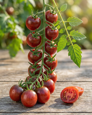 Semillas de tomate cherry Cerise (Solanum lycopersicum) – hortaliza anual ecológica de SeedsChoice