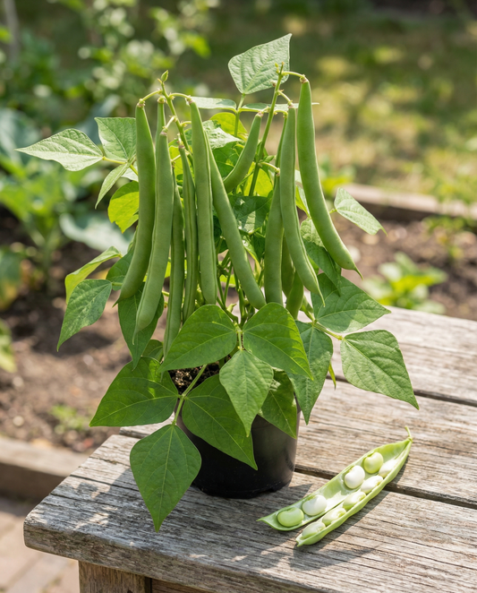 Feijão-anão Maxi (Phaseolus vulgaris) – sementes biológicas de hortaliça anual da SeedsChoice