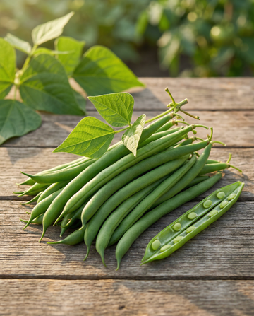 Feijão-anão francês Compass (Phaseolus vulgaris) – sementes de legume anual biológico da SeedsChoice
