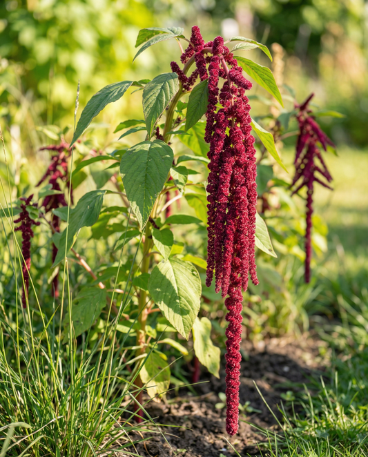Love Lies Bleeding (Amaranthus caudatus) – sementes anuais da SeedsChoice
