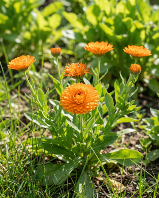 Caléndula Balls Orange Double (Calendula officinalis) – semillas de flor anual de SeedsChoice