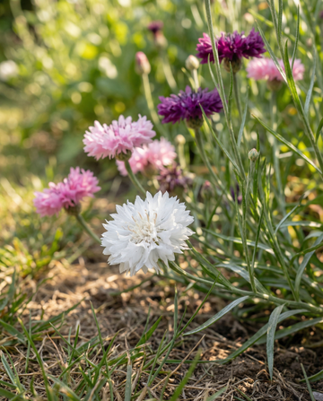 Aciano Double Flowering Mix (Centaurea cyanus) – semillas de flor anual de SeedsChoice