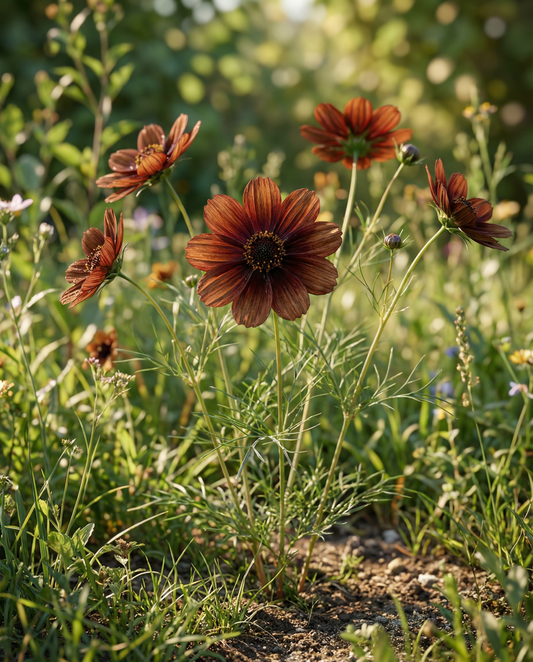 Greenthread Brunette (Cosmidium burridgeanum) – sementes anuais da SeedsChoice