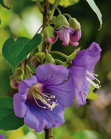 Sementes de cobeia trepadora (Cobaea scandens) – trepadeira anual