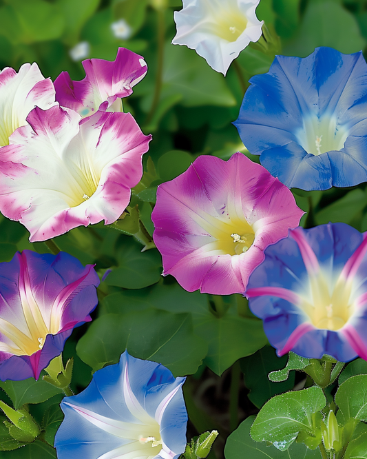 Dwarf (Convolvulus tricolor) – semillas de mezcla anual de SeedsChoice