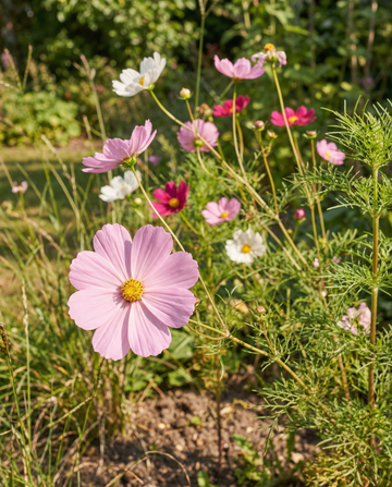 Sensation Mixed (Cosmos bipinnatus) – sementes de mistura anual da SeedsChoice
