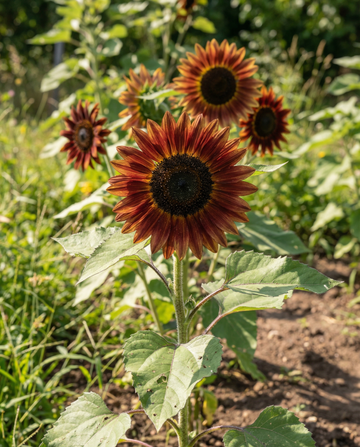 Girasol Evening Sun (Helianthus annuus) – semillas de flor anual de SeedsChoice