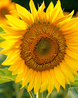 Semillas de girasol Helianthus annuus Giganteus anual 250 cm de altura