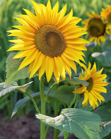 Sementes de girassol Sunspot (Helianthus annuus) – flor anual