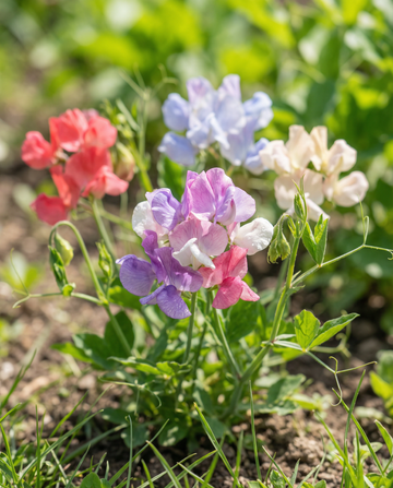 Ervilha-de-cheiro Bijou Mix (Lathyrus odoratus) – sementes de flor anual da SeedsChoice
