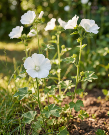 White Queen (Malope trifida) – semillas de flor anual de SeedsChoice