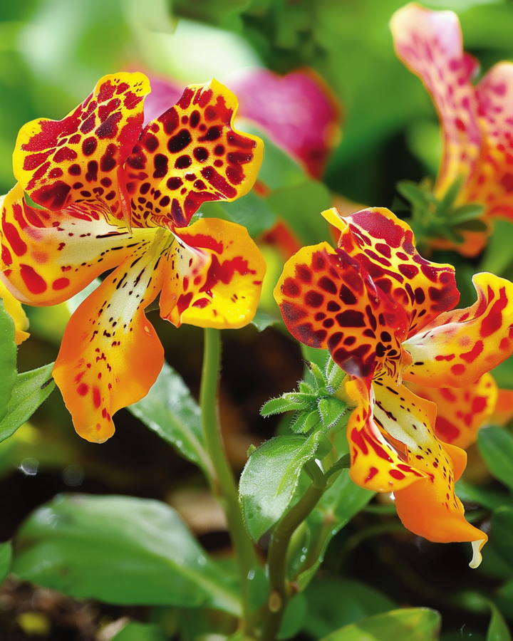 Sementes de Monkey Queen's Prize (Mimulus hybrida) – flor anual