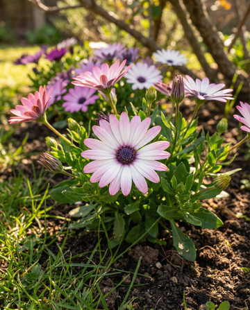 Margarida-africana Akila (Osteospermum ecklonis) – sementes de mistura anual da SeedsChoice