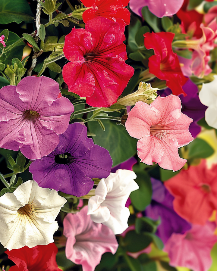 Sementes Mixed Colors (Petunia pendula) – mistura anual