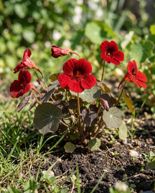 Capuchinha Empress Of India (Tropaeolum majus) – sementes anuais da SeedsChoice