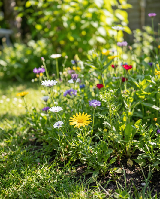 Mezcla de flores silvestres, formato 5 g (Linum usitatissimum) – semillas de flor anual de SeedsChoice