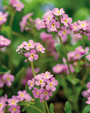 Sementes de miosótis Victoria Pink (Myosotis alpestris) – flor bienal