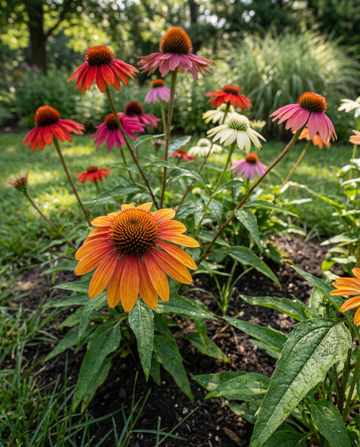 Equinácea Cheyenne Spirit Mix (Echinacea hybrida) – semillas de flor perenne de SeedsChoice