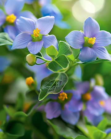 Semillas de violeta persa Midget Blue (Exacum affine) – flor anual