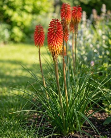 Red Hot Poker Tritoma Royal Castle Hybrids (Kniphofia uvaria) – semillas de planta perenne de SeedsChoice