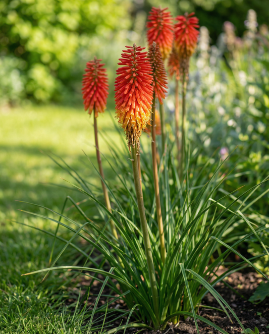 Red Hot Poker Tritoma Royal Castle Hybrids (Kniphofia uvaria) – semillas de planta perenne de SeedsChoice