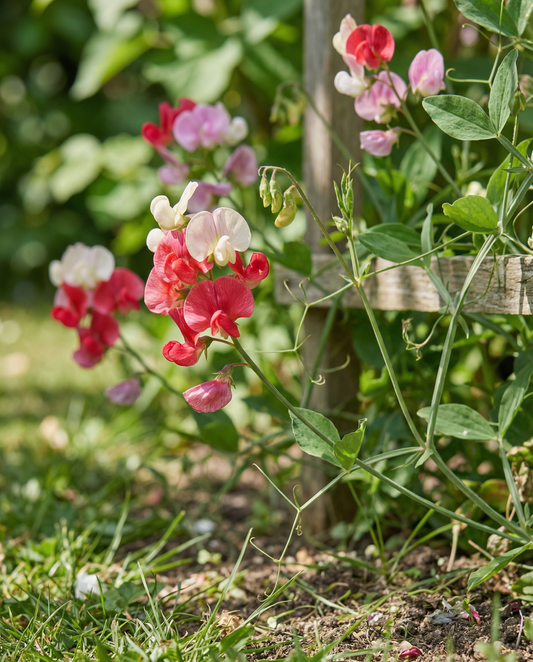 Ervilha-de-cheiro Mix (Lathyrus latifolius) – sementes de flor perene da SeedsChoice