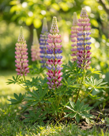 Lupino Russell's Hybrids (Lupinus polyphyllus) – semillas de mezcla perenne de SeedsChoice