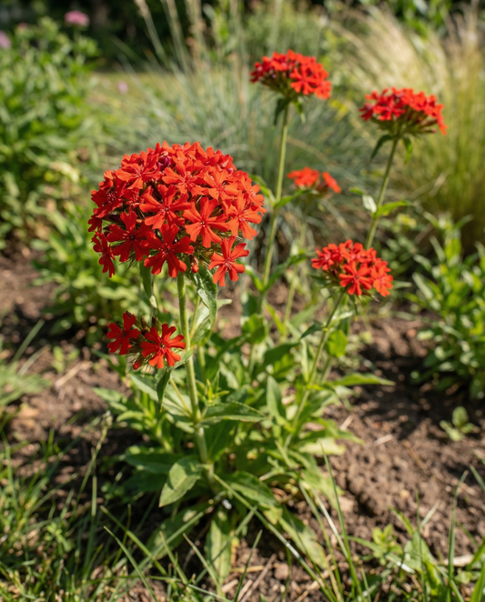 Semillas de Lychnis Lychnis Chalcedonica flor perenne (Lychnis chalcedonica) – semillas de flor perenne de Se…