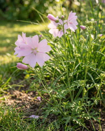 Malva-almiscarada (Malva moschata) – sementes de flor perene da SeedsChoice