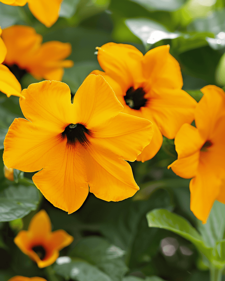 Semillas de ojo de poeta trepador (Thunbergia alata) – trepadora anual