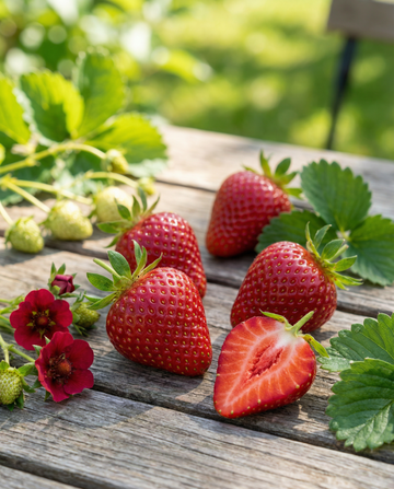 Morango Ruby Ann F1 (Fragaria ananassa) – sementes anuais da SeedsChoice