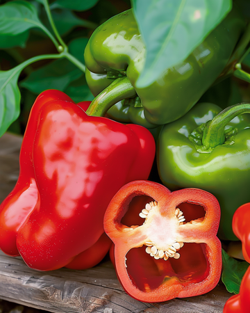 Sementes de pimento doce Yolo Wonder (Capsicum annuum) – vegetal anual