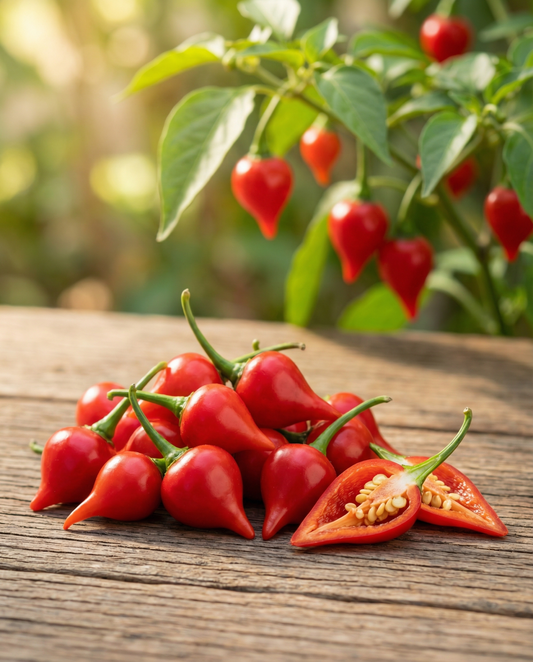 Pimento Biquinho (Capsicum chinense) – sementes de hortaliça anual da SeedsChoice