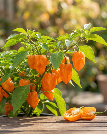 Pimiento habanero naranja (Capsicum chinense) – semillas de hortaliza anual de SeedsChoice