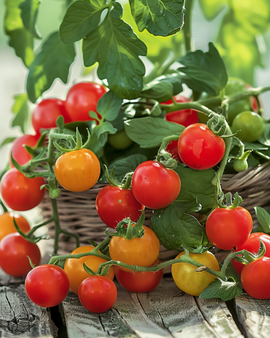 Cherry Tomato Seeds Solanum Lycopersicum Annual Micro Cherry Pot Variety