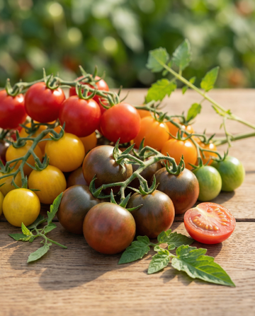 Pack Misto de Tomate-cereja (Solanum lycopersicum) – sementes de legume anual da SeedsChoice