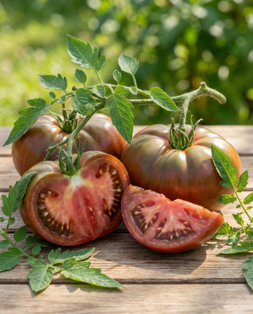 Tomate Black Krim (Solanum lycopersicum) – sementes de hortaliça anuais da SeedsChoice