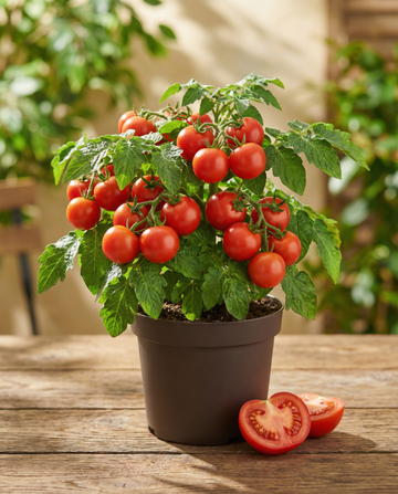 Tomate-arbusto Maja (Solanum lycopersicum) – sementes de hortaliça anual da SeedsChoice