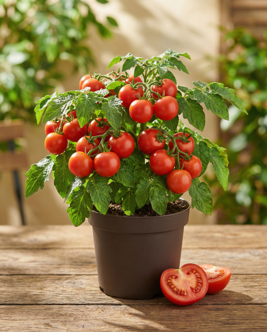 Tomate-arbusto Maja (Solanum lycopersicum) – sementes de hortaliça anual da SeedsChoice